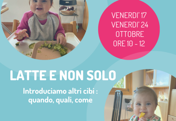 Latte e non solo: introduciamo altri cibi